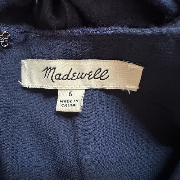 Madewell navy dress (lined) size 6 - Picture 2 of 8